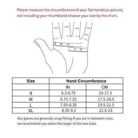 ถุงมือออกกำลังกาย GRANDE ไซซ์ L สีชมพู_2