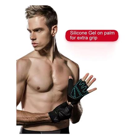 ถุงมือออกกำลังกาย GRANDE ไซซ์ L สีดำ_5