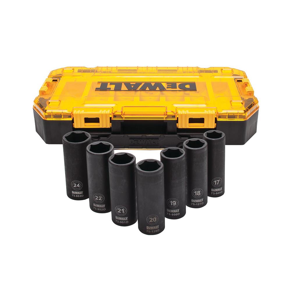 ชุดลูกบ๊อกซ์ DEWALT DWMT74737 7 ชิ้น