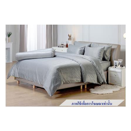 ชุดผ้าปูที่นอน 6 ฟุต 6 ชิ้น TULIP MICRO JQ 02181-TJ001