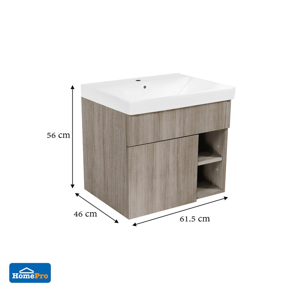 อ่างล้างหน้าเคาน์เตอร์ MOYA PZMY-006 สี เอมไพร์ โอ๊ค