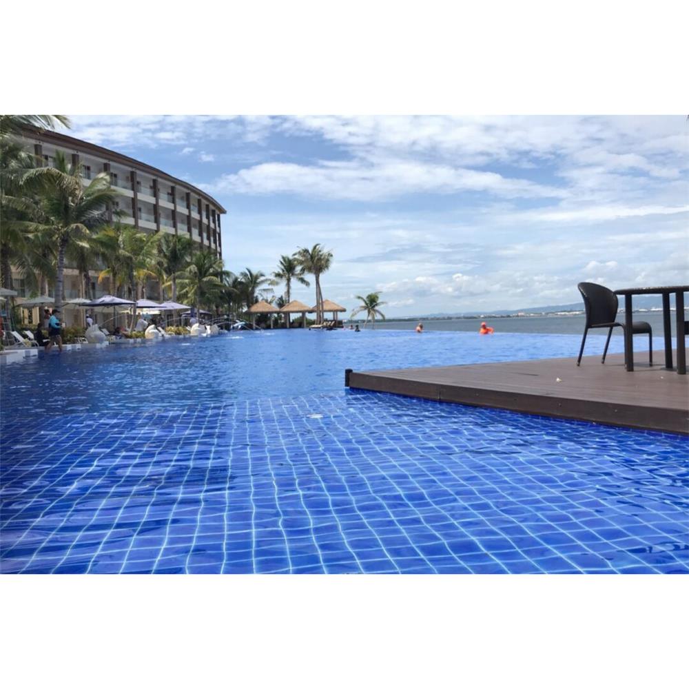 กระเบื้องสระว่ายน้ำ 4x4 นิ้ว KENZAI ยิปซี ไทล์ บูลลากูน 90P