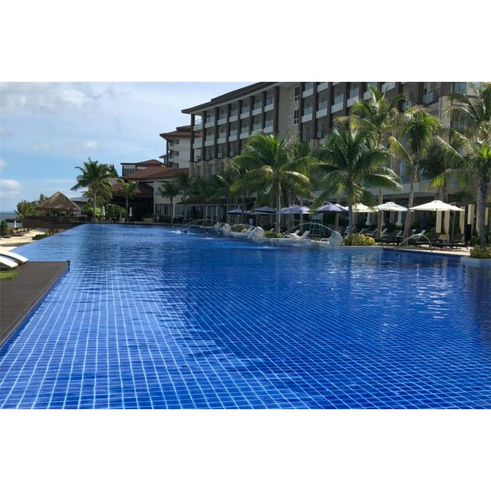 กระเบื้องสระว่ายน้ำ 4x4 นิ้ว KENZAI ยิปซี ไทล์ บูลลากูน 90P