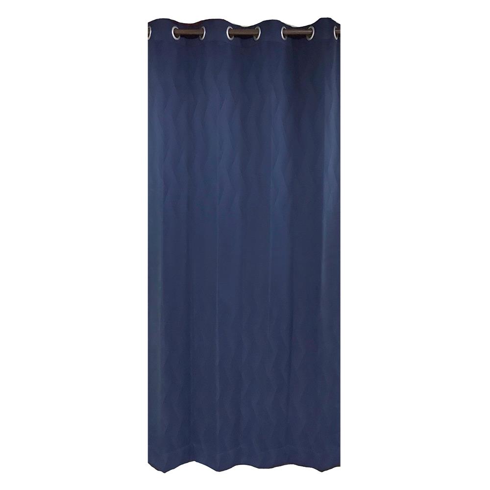 ผ้าม่าน EYELET HOME LIVING STYLE ZERMATT UV 145X220 ซม. สีน้ำเงิน