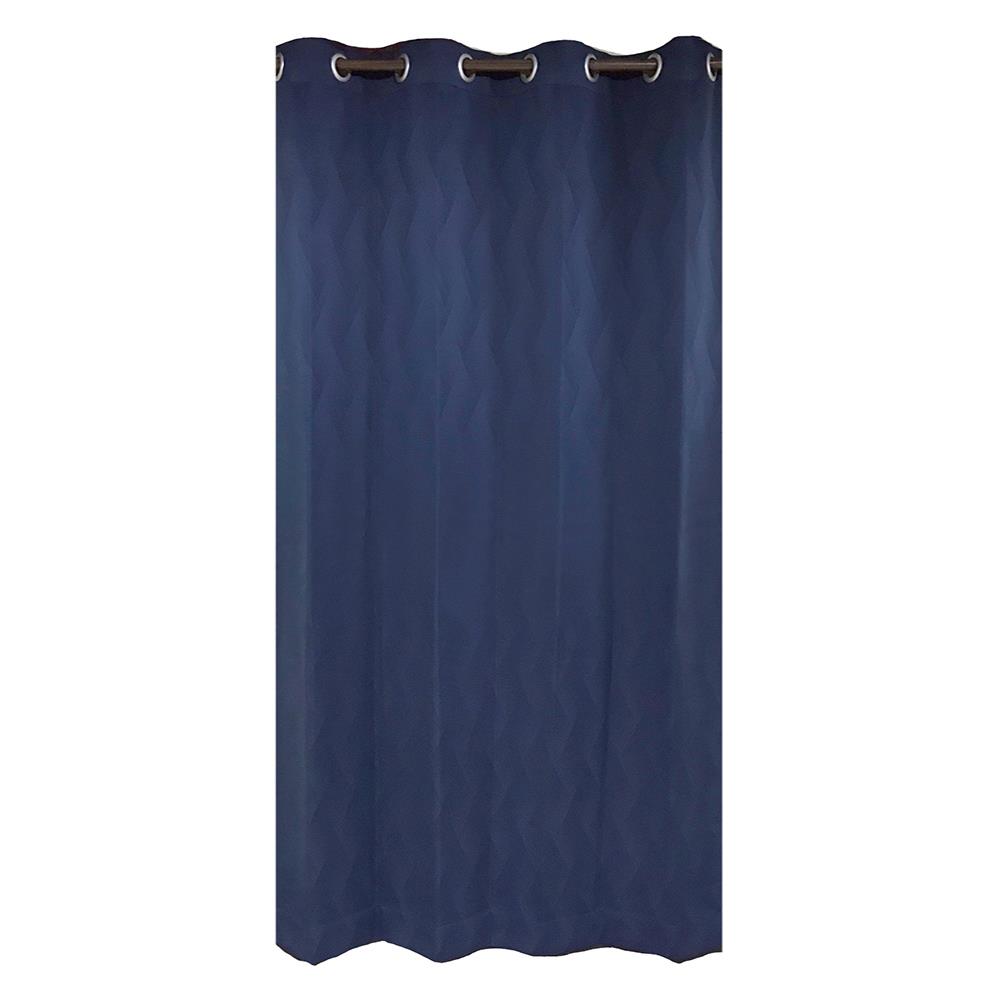 ม่าน EYELET HOME LIVING STYLE ZERMATT UV 145X160 ซม. สีน้ำเงิน