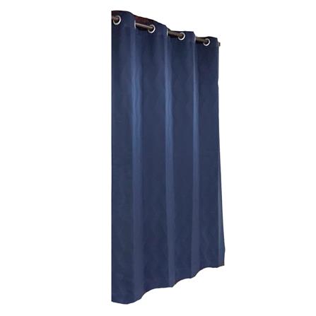 ม่าน EYELET HOME LIVING STYLE ZERMATT UV 145X160 ซม. สีน้ำเงิน_1