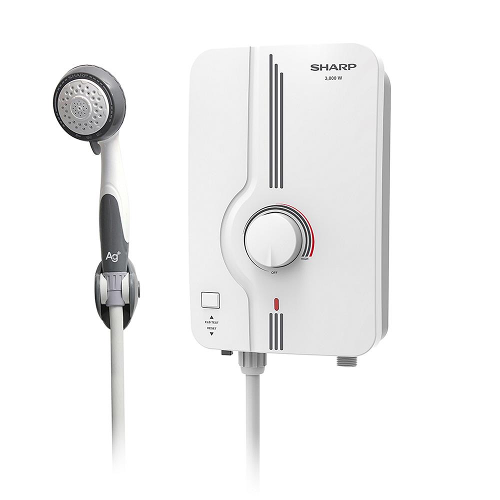 เครื่องทำน้ำอุ่น SHARP WH-38 AG 3800 วัตต์ สีขาว