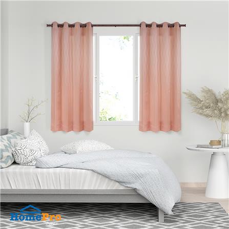 ม่าน EYELET HOME LIVING STYLE ZERMATT UV 145X160 ซม. สีส้ม_3