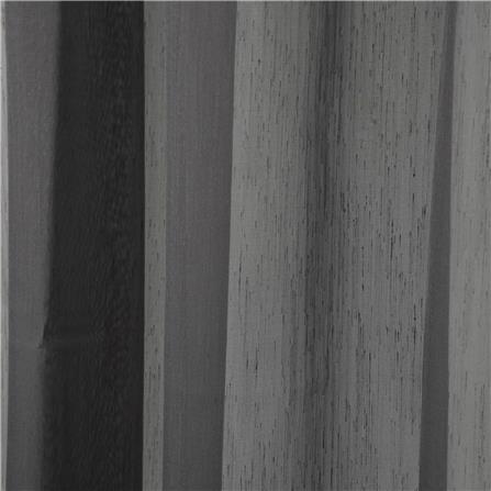 ผ้าม่านโปร่งสอดหู HOME LIVING STYLE RAIN 160X160 ซม. สีเทา_3