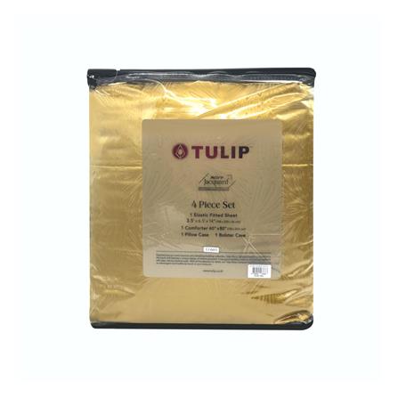 ชุดผ้าปูที่นอน 3.5 ฟุต 4 ชิ้น TULIP MICRO JACQUARD 02185-TJ005_3