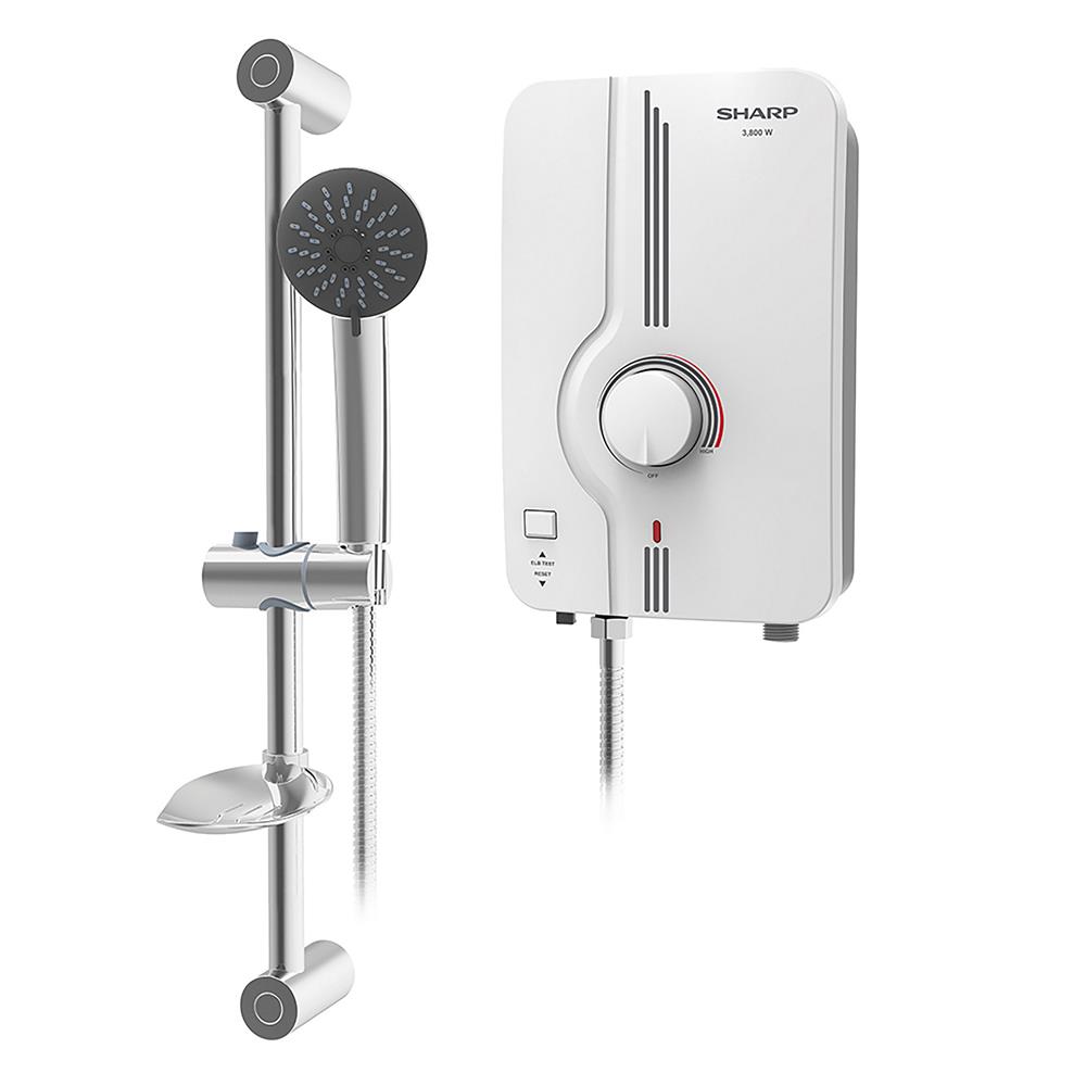 เครื่องทำน้ำอุ่น SHARP WH-38 SLB 3800 วัตต์ สีขาว