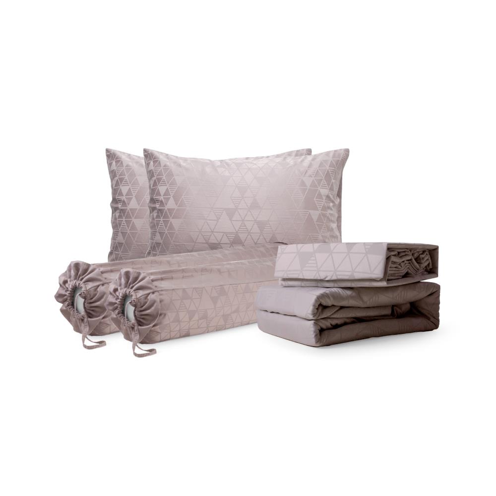 ชุดผ้าปูที่นอน 6 ฟุต 6 ชิ้น FROLINA LAMOON BR01