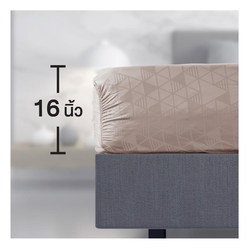 ชุดผ้าปูที่นอน 6 ฟุต 6 ชิ้น FROLINA LAMOON BR01