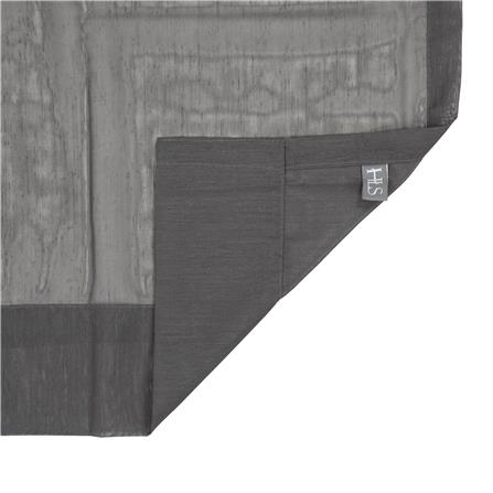 ผ้าม่านโปร่งสอดหู HOME LIVING STYLE RAIN 160X220 ซม. สีเทา_4