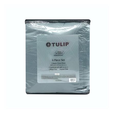 ชุดผ้าปูที่นอน 3.5 ฟุต 4 ชิ้น TULIP MICRO JACQUARD 02185-TJ004_3