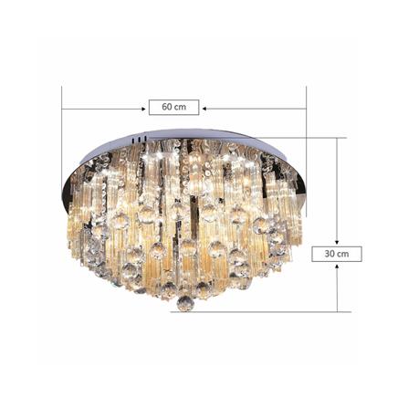 ไฟถาด LED NEOLIGHT 6610-600 36 วัตต์ DAYLIGHT สีขาว/น้ำตาล 1 หัว_2
