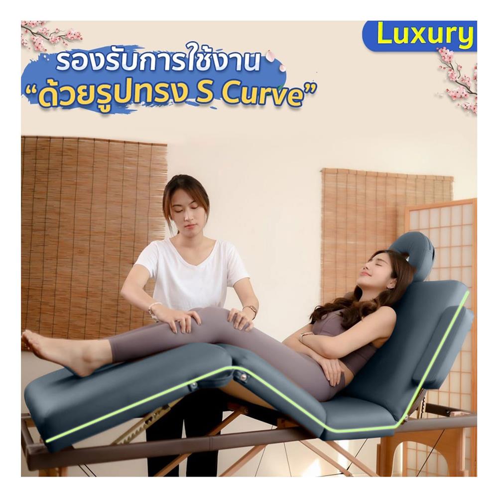 เตียงสปา EAZY CARE 70X185X63-88 ซม. สีเทา