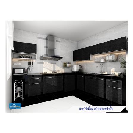 ตู้แขวนคู่ KITZCHO LUCIDA 80x40 ซม. สี DARK OAK_2