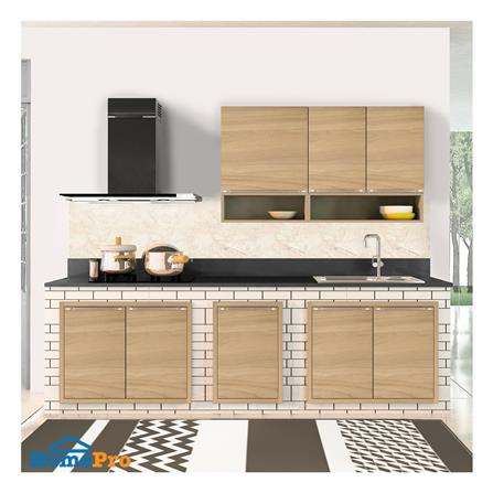 ตู้แขวนเดี่ยว KITZCHO LUCIDA 60x60 ซม. สี HONEY OAK_2