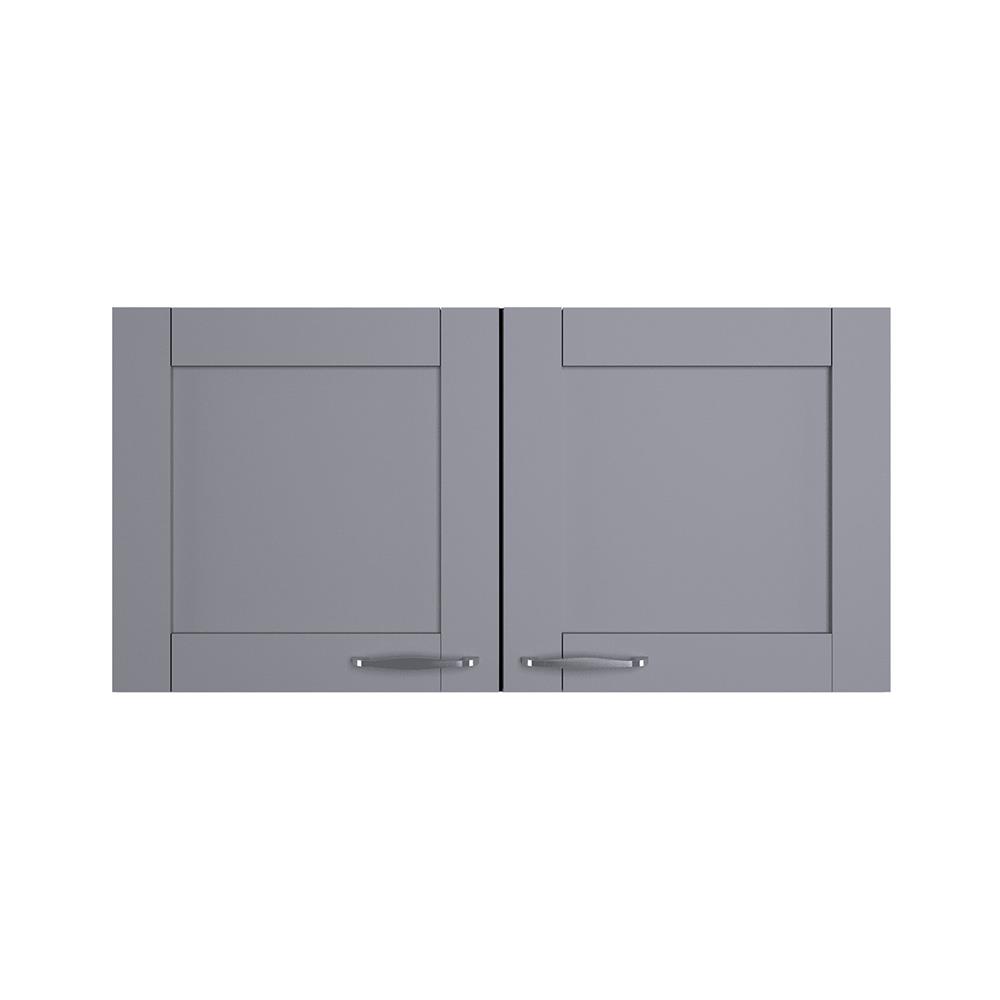 ตู้แขวนบานคู่ KITZCHO ZOUL 80x40 ซม. สีเทา