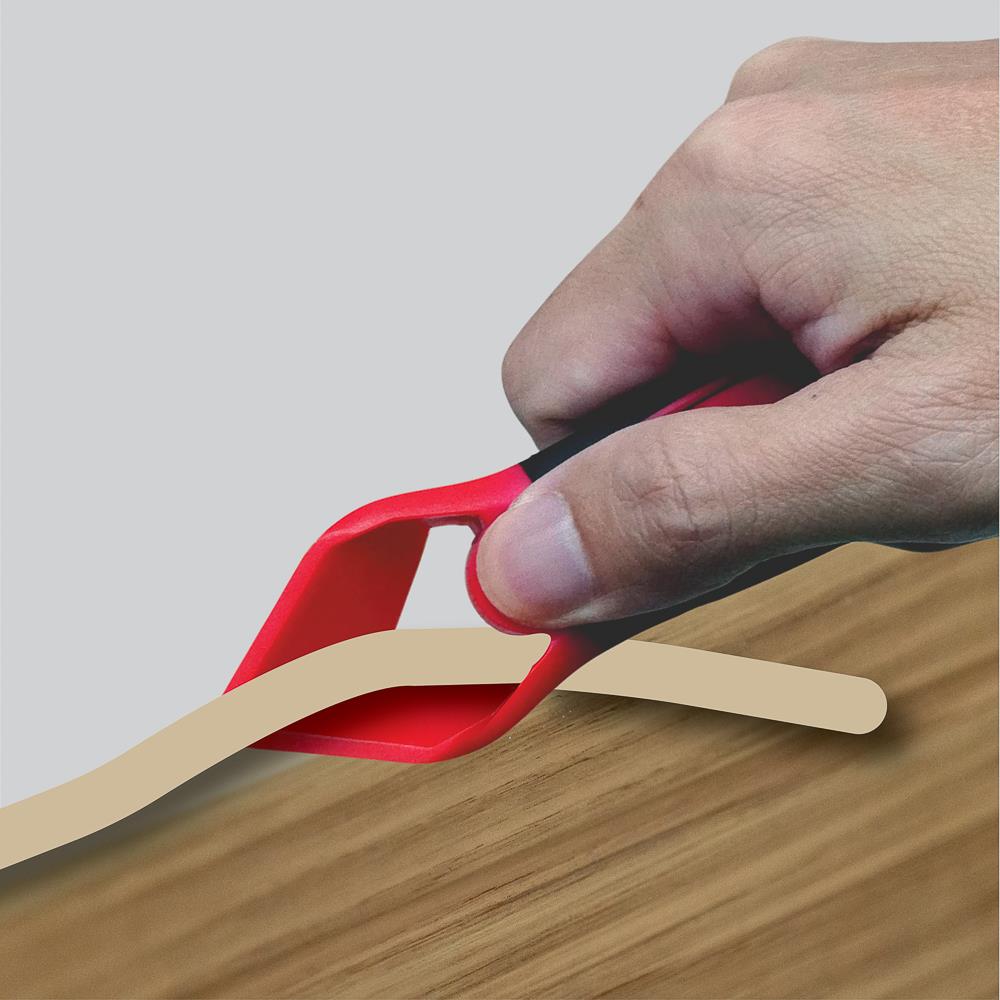 ชุดอุปกรณ์ตกแต่งยาแนว OJO 6 ชิ้น สีแดง