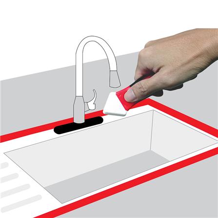 ชุดอุปกรณ์ตกแต่งยาแนว OJO 6 ชิ้น สีแดง_3