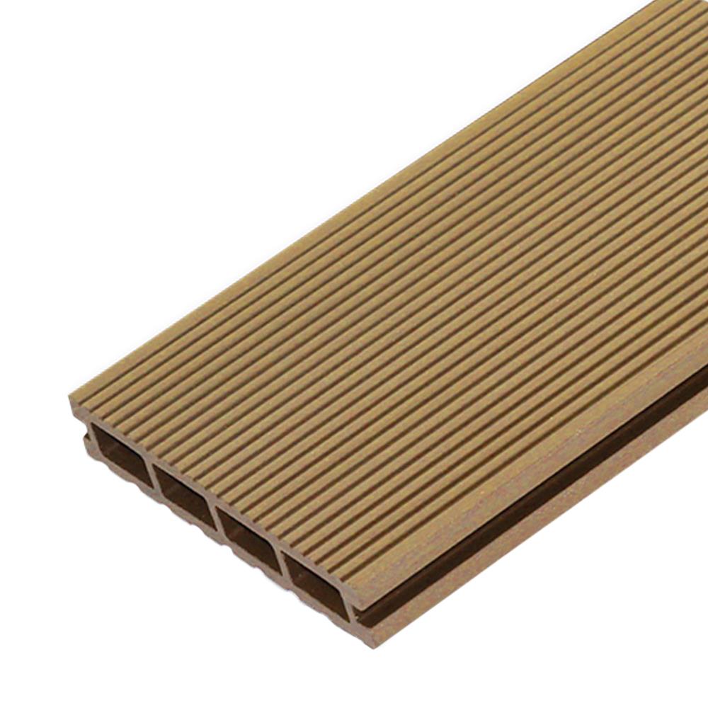 ไม้พื้นภายนอก WATSADUNIYOM 13.5X240X2.5 ซม. สีไม้สัก