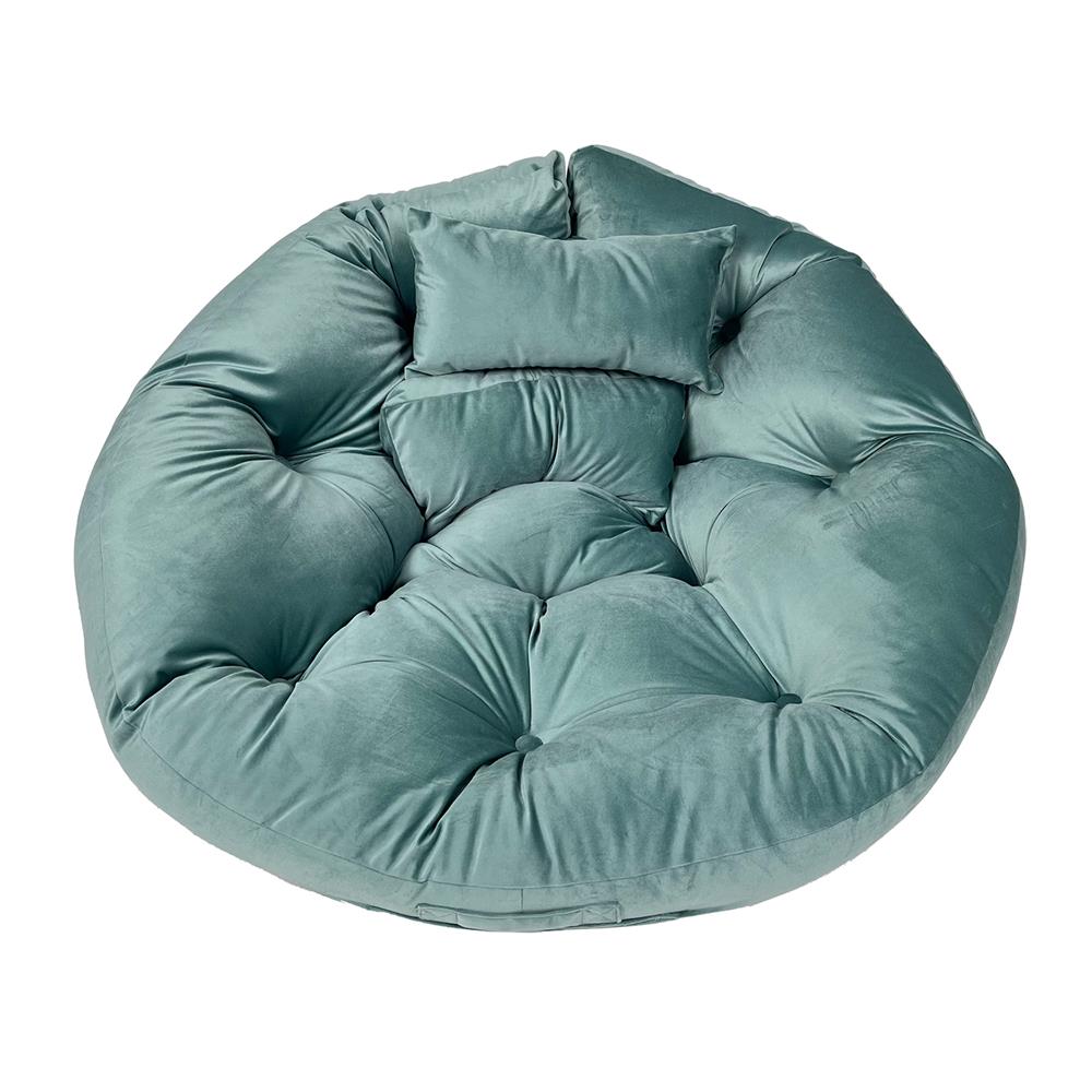 เบาะรองนั่ง HOME LIVING STYLE ROUND 34X43 นิ้ว สีเขียว