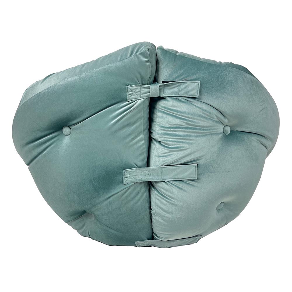 เบาะรองนั่ง HOME LIVING STYLE ROUND 34X43 นิ้ว สีเขียว