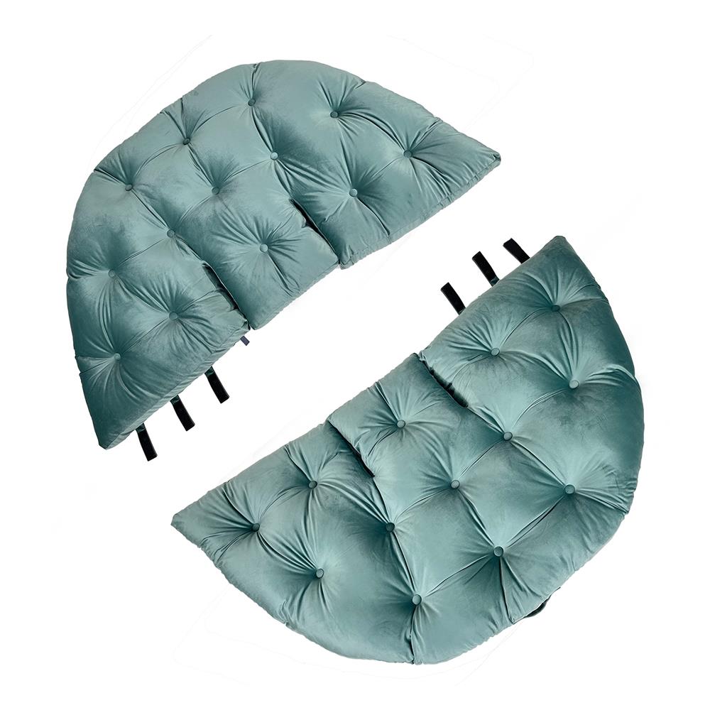 เบาะรองนั่ง HOME LIVING STYLE ROUND 34X43 นิ้ว สีเขียว