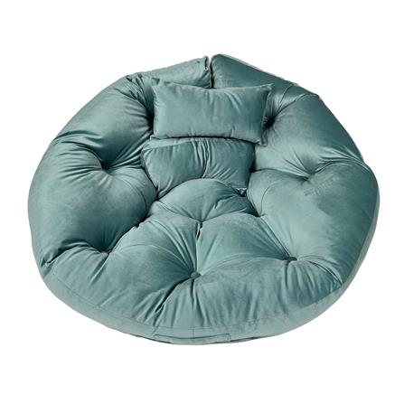 เบาะรองนั่ง HOME LIVING STYLE ROUND 34X43 นิ้ว สีเขียว_1