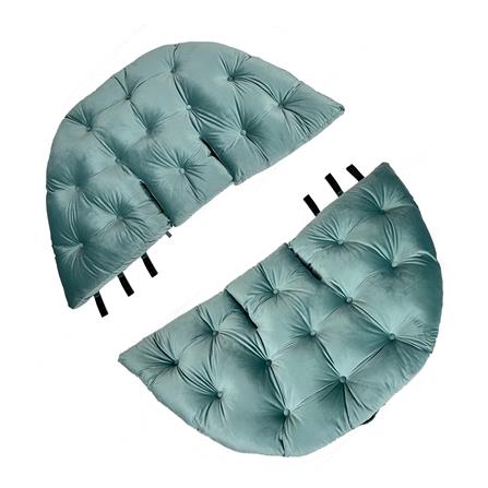 เบาะรองนั่ง HOME LIVING STYLE ROUND 34X43 นิ้ว สีเขียว_5