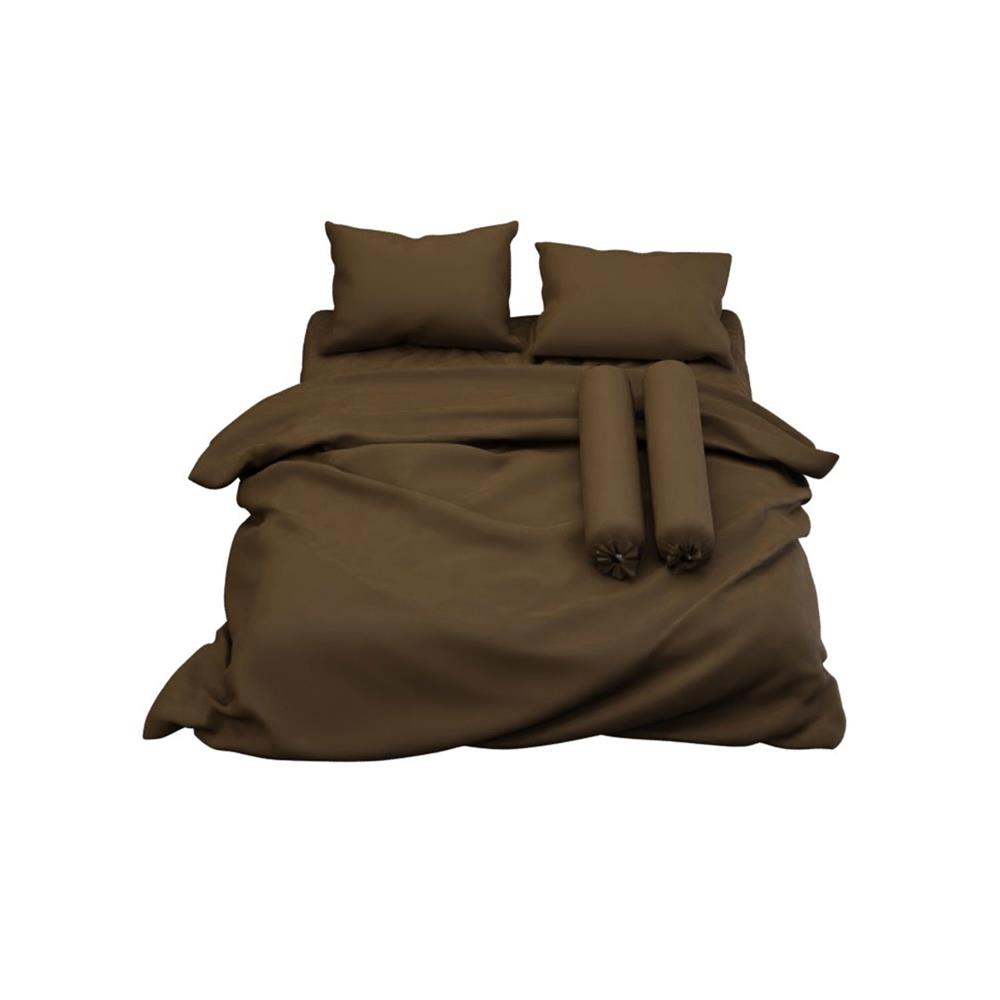 ชุดผ้าปูที่นอน 6 ฟุต 6 ชิ้น PREMIER SATIN ROYAL TOUCH SOLID SPC069