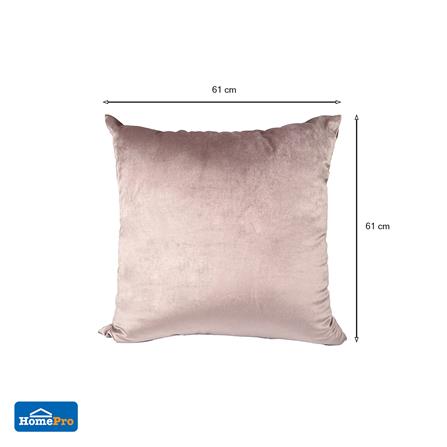 หมอนอิง HOME LIVING STYLE ROMY 24X24 นิ้ว สีน้ำตาล_6