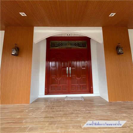 ไม้ผนังภายใน WATSADUNIYOM ลูกคลื่น 15.9X280X1 ซม. สีไม้สัก_2