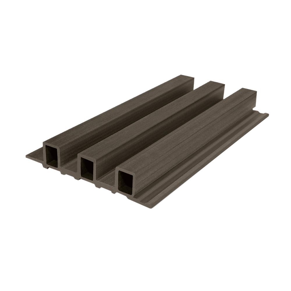 ไม้ผนังภายใน WPC WATSADUNIYOM ลูกคลื่น 13.9X280X2.5 ซม. สีอินคา (แพ็ก 3 ชิ้น)