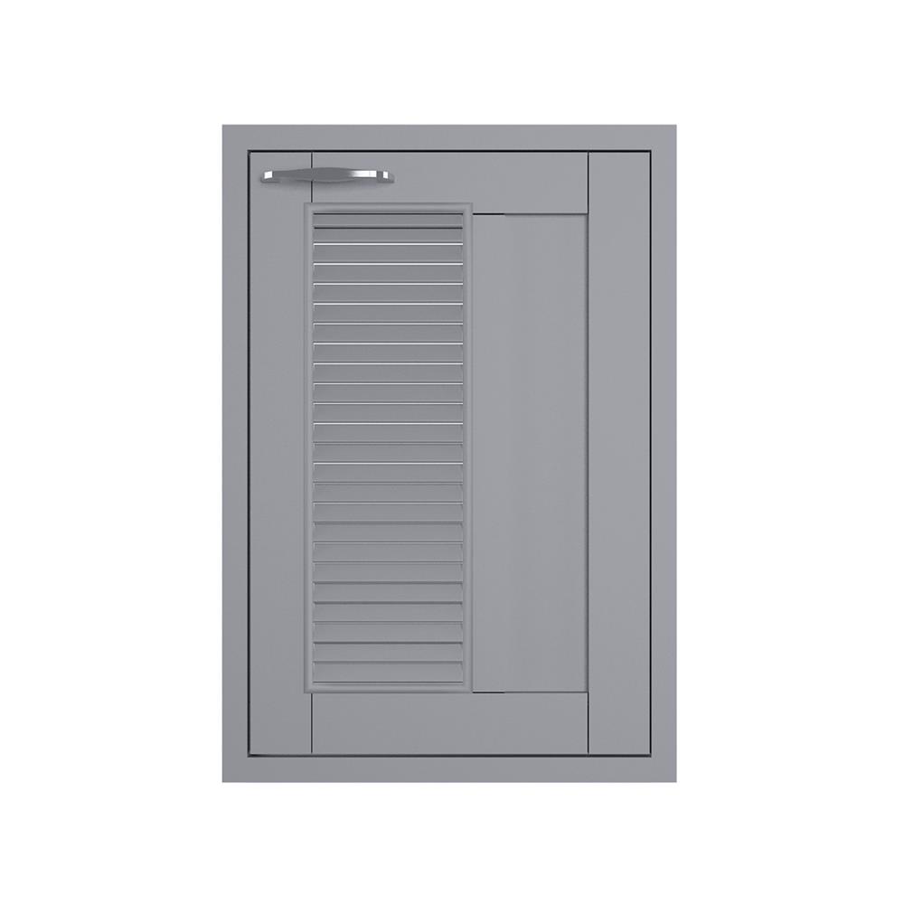 บานซิงค์เดี่ยวเกล็ดผสม KITZCHO ZOUL 46x66 ซม. สีเทา