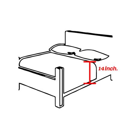 ชุดผ้าปูที่นอน 6 ฟุต 5 ชิ้น TULIP MICRO JQ 01075-TJ002_5