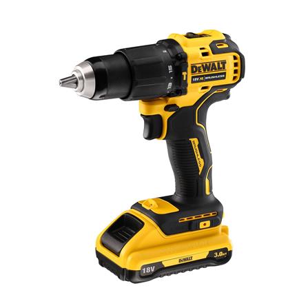 สว่านกระแทกไร้สาย (พร้อมแบตเตอรี่) DEWALT DCD709L2-B1 20 โวลต์_0