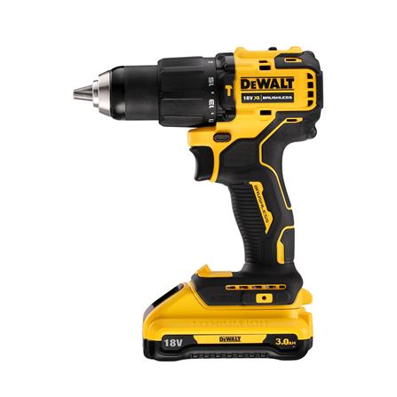 สว่านกระแทกไร้สาย (พร้อมแบตเตอรี่) DEWALT DCD709L2-B1 20 โวลต์_1