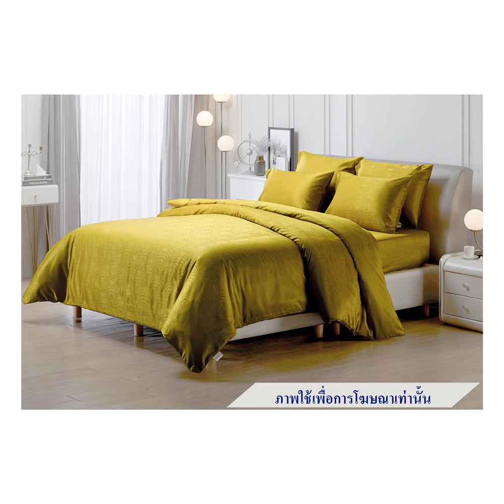 ชุดผ้าปูที่นอน 6 ฟุต 5 ชิ้น TULIP MICRO JQ 01075-TJ005