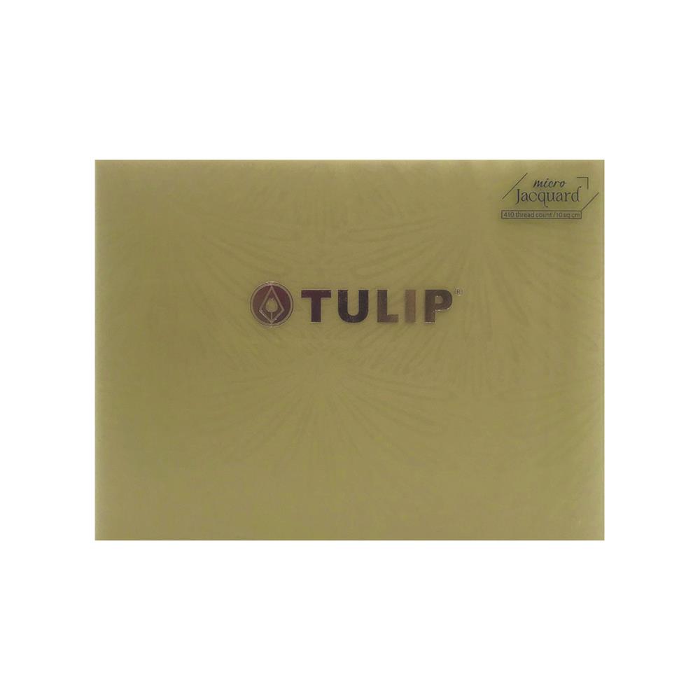 ชุดผ้าปูที่นอน 6 ฟุต 5 ชิ้น TULIP MICRO JQ 01075-TJ005