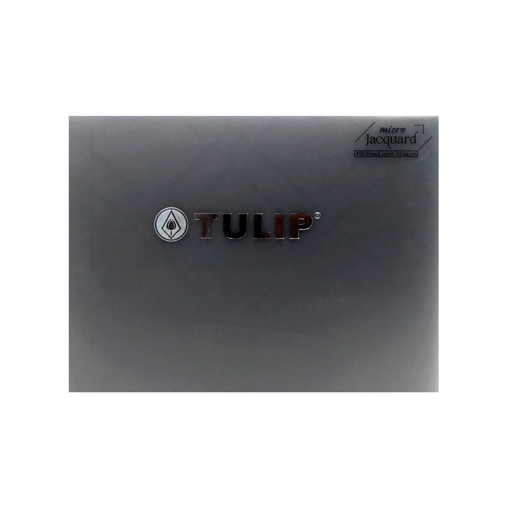 ชุดผ้าปูที่นอน 6 ฟุต 5 ชิ้น TULIP MICRO JQ 01075-TJ003