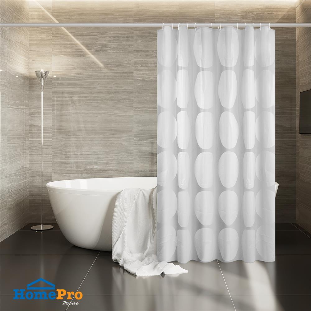 ม่านห้องน้ำ PEVA MOYA MCPE0058A 180x180 ซม.