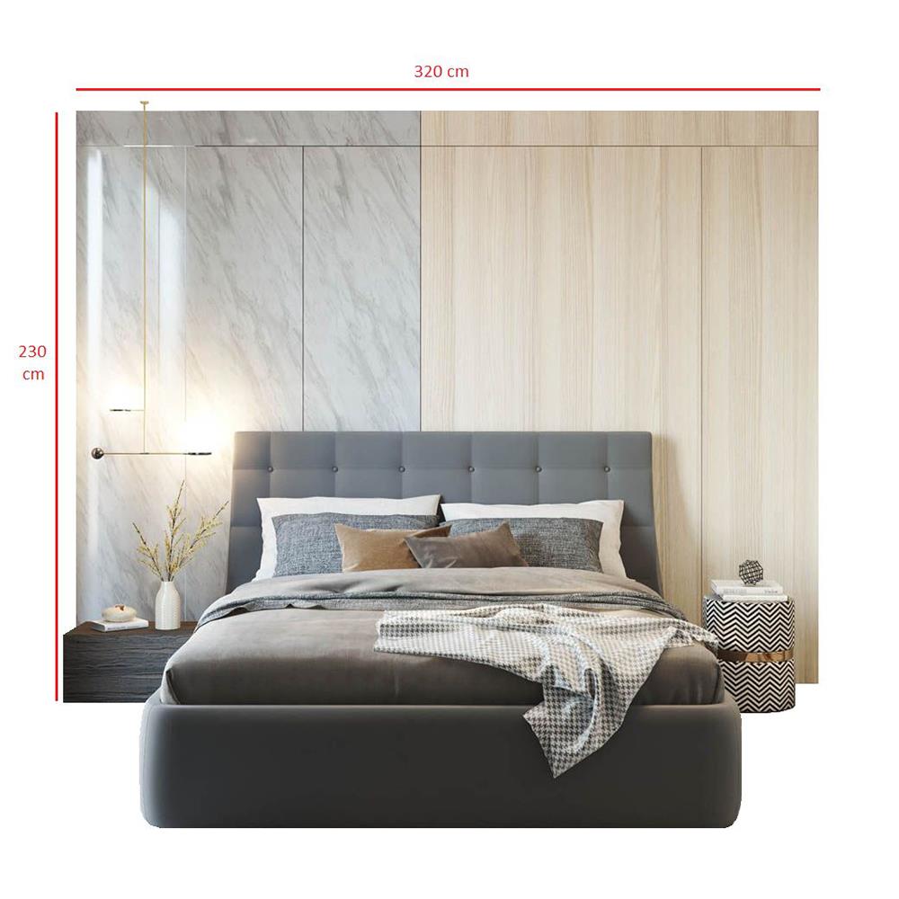 ผนังตกแต่งสำเร็จรูป SB BUILT IN 320 ซม. สี AUTUMN BROWN