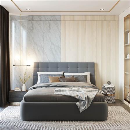 ผนังตกแต่งสำเร็จรูป SB BUILT IN 320 ซม. สี AUTUMN BROWN_1