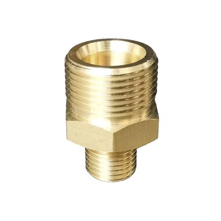 ข้อต่อทองเหลืองเครื่องฉีดน้ำ SUMO M14x1.5/M22x1.5 แกน 15 มม._1