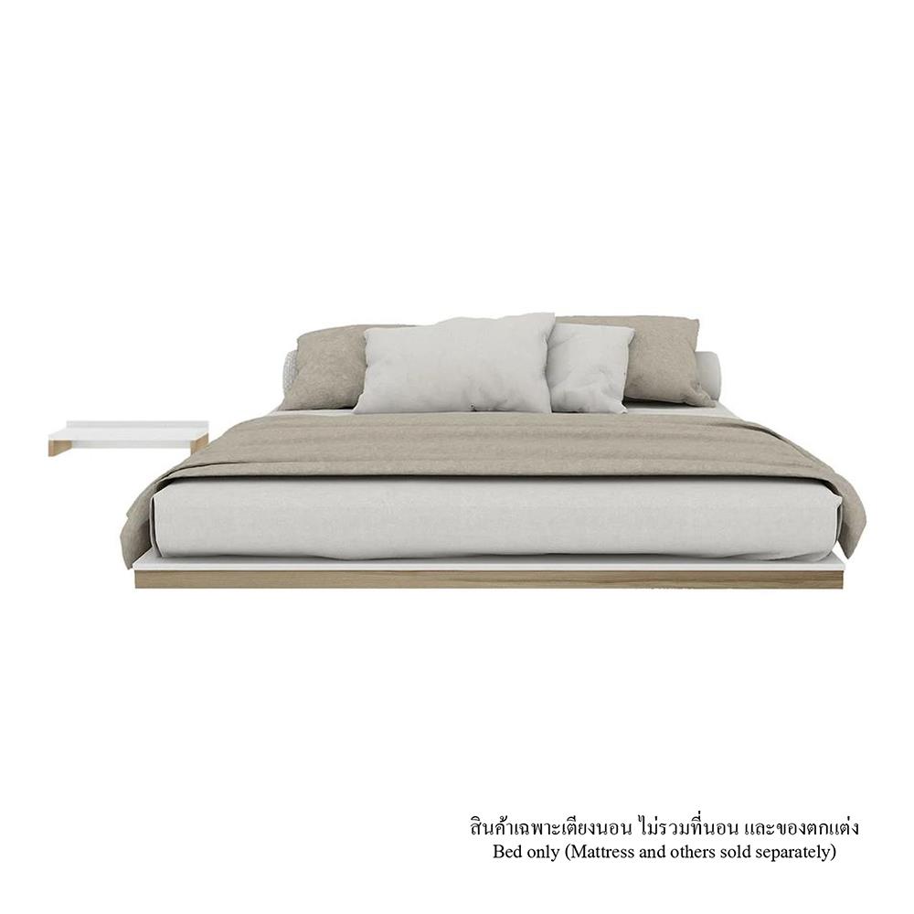 เตียง 6 ฟุต KONCEPT PLAY SLEEPI สีขาว/ลินเบิร์กโอ๊ค
