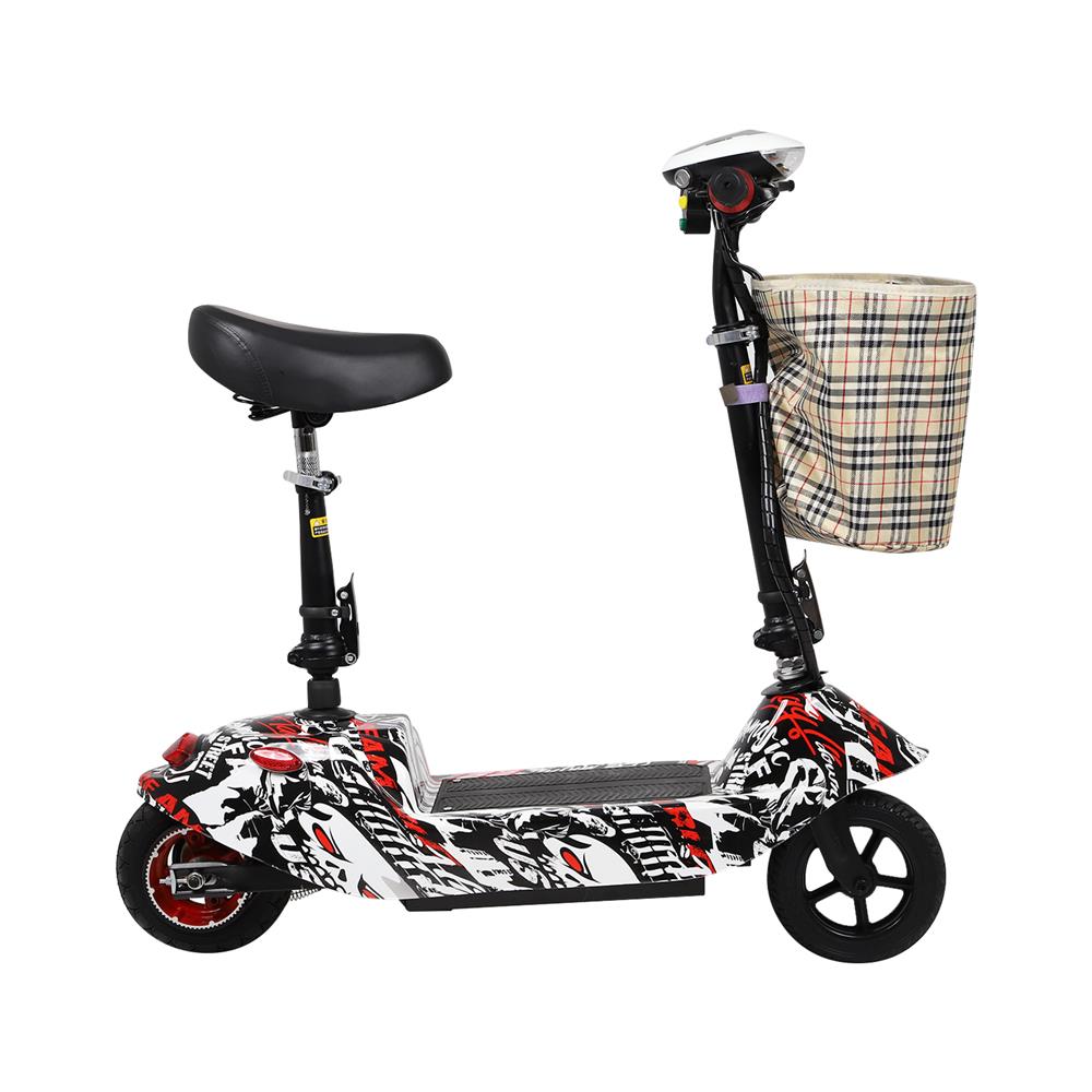 สกู๊ตเตอร์ไฟฟ้า GRANDE L6 สีขาว/แดง