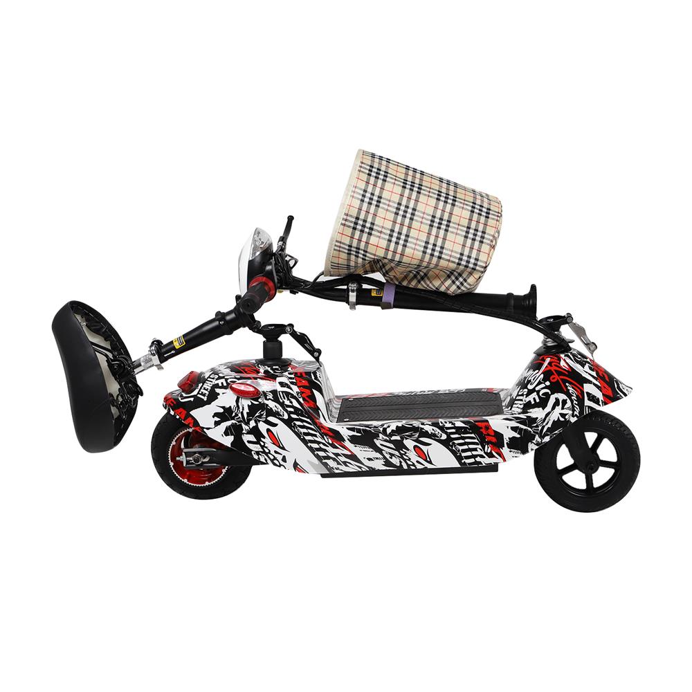 สกู๊ตเตอร์ไฟฟ้า GRANDE L6 สีขาว/แดง